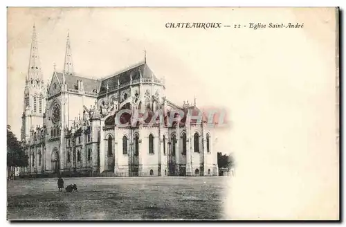 Chateauroux - Eglise Saint Andre - Cartes postales