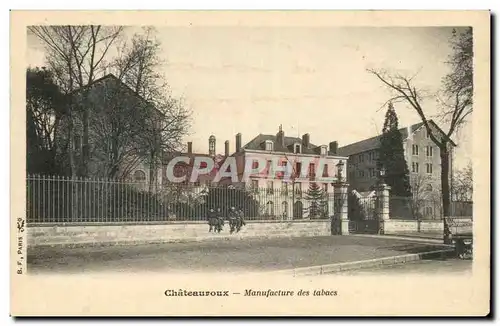 Chateauroux - Manufacture des Tabacs - Tabacco - Cartes postales