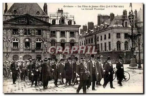 Orleans - Les Fetes de Jeanne d&#39Arc - Le Conseil Municipal - Cartes postales