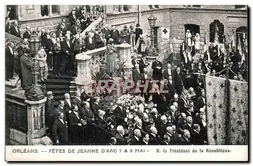 Orleans - Les Fetes de Jeanne d&#39Arc - M le President de la Republique - Cartes postales