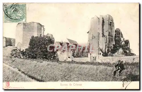 Cartes postales Ruines de CRissay