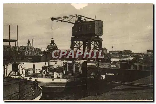 Essen Cartes postales Rhein HErne Kanal Aus dem Begiskalischen Hafen