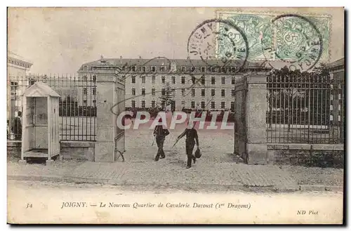 Joigny - Le Nouveau Quartier de Cavalerie Davoust Cartes postales