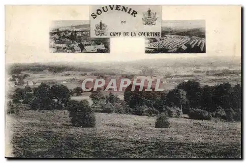 La Courtine - Camp de la Courtine - Souvenir Ansichtskarte AK