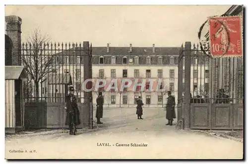 Laval - Caserne Schneider Cartes postales