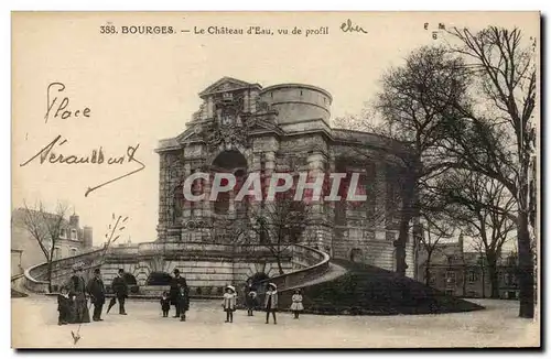 Bourges - Le Chateau d'eau - vu de Profil - Cartes postales
