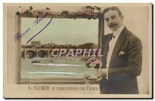 Saumur - Je vous envoie ces Fleurs - Cartes postales