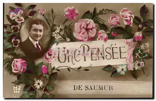 Saumur - Une Pensee de Saumur - Homme - Cartes postales