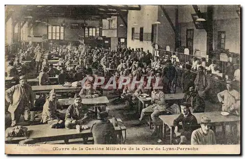 Paris - 12 - Oeuvre de la Cantine Militaire de la Gare de Lyon - Perrache - Cartes postales