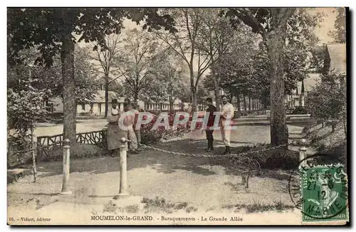 Moumelon le Grand - Baraquements La Grande Allee - Cartes postales