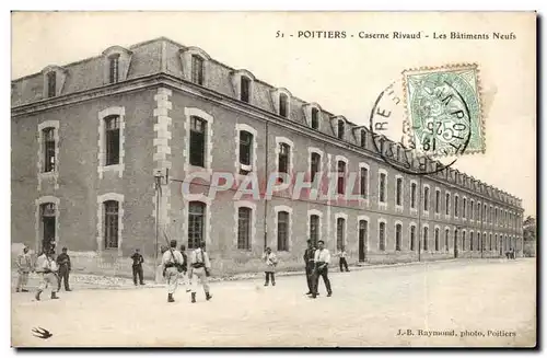 Poitiers - Caserne Rivaud - Les Batiments Neuf - Cartes postales