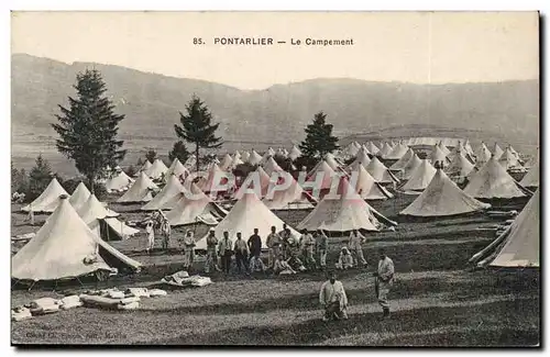 Pontarlier - Le Campement - Cartes postales