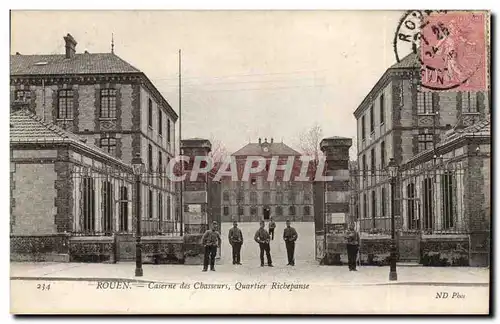 Rouen - Casernes des Chausseurs - Quartier Richepause - Ansichtskarte AK