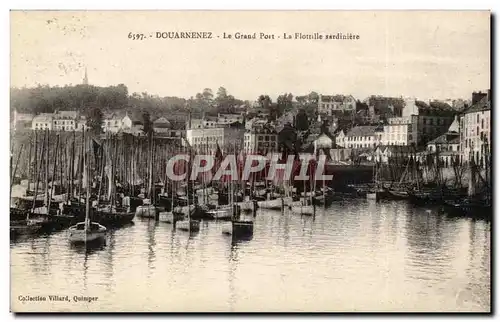 Douarnenez - Le Grand Port - la Flottille - sardiniere Cartes postales