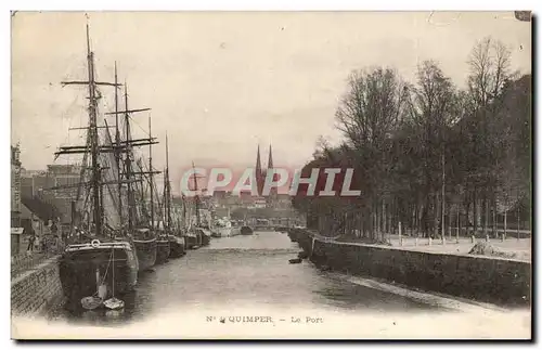 Quimper - Le Port Ansichtskarte AK