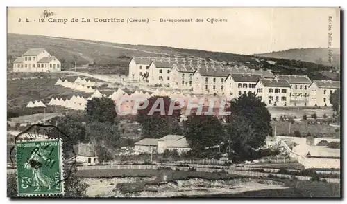 Camp de la Courtine - Baraquement des Officiers - Ansichtskarte AK