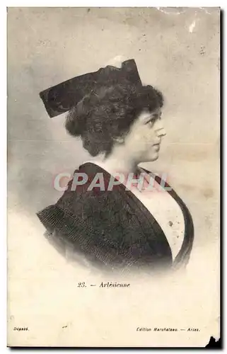 Arles - Arlesienne - Fantaisie - Femme - Cartes postales