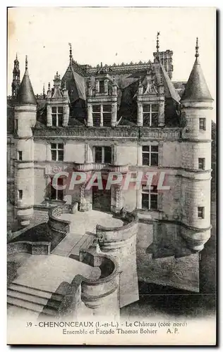 Chenonceaux - Le Chateau - L&#39Ensemble et Facade Thomas Bobier - Ansichtskarte AK