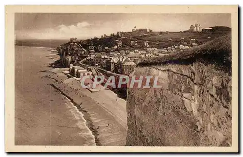 Ault - La Plage - Vue des Falaises - Ansichtskarte AK