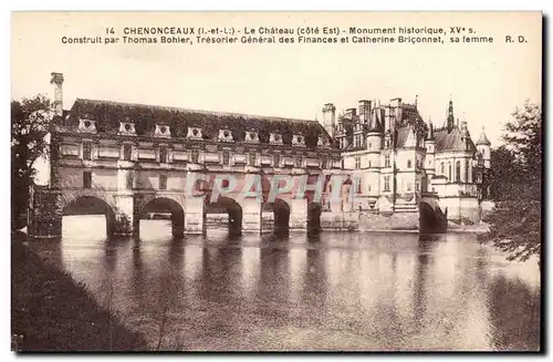 Chenonceaux - Le Chateau - Construit par Thomas Bohier - Ansichtskarte AK