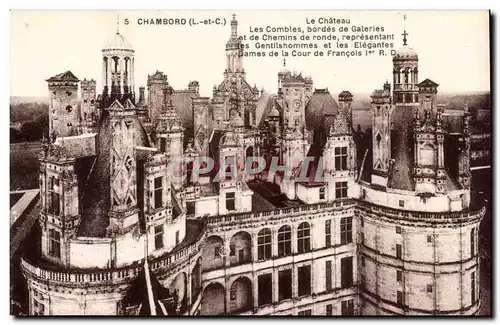 Chambord - Les Combles Ansichtskarte AK