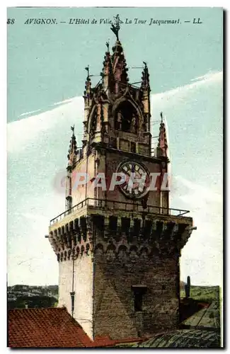 Avignon - L'Hotel de Ville - la Tour Jaquement - Cartes postales