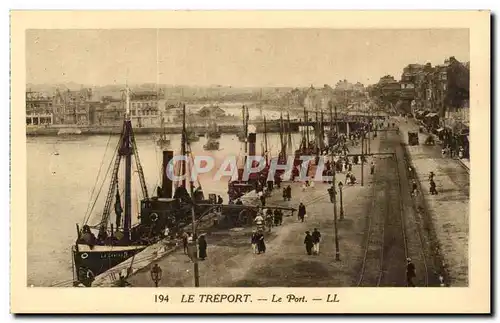 Le Treport - Le Port - Cartes postales