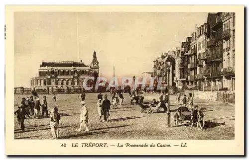 Le Treport - La Promenade du Casino - Cartes postales