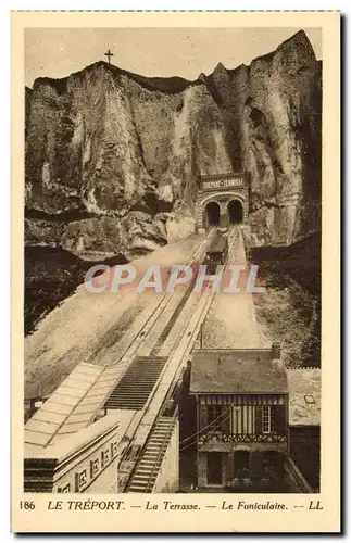 Le Treport - La Terrasse - Le Funiculaire - Cartes postales