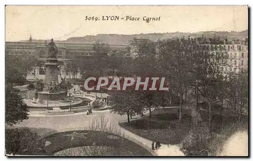 Lyon - Place Carnot - Cartes postales