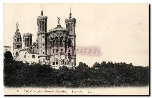 Lyon - Notre Dame de Fourviere - L&#39Abside - Cartes postales