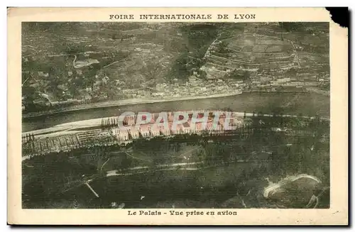 Lyon - Foire Internationale de Lyon - Le Palais vue prise en avion - Cartes postales