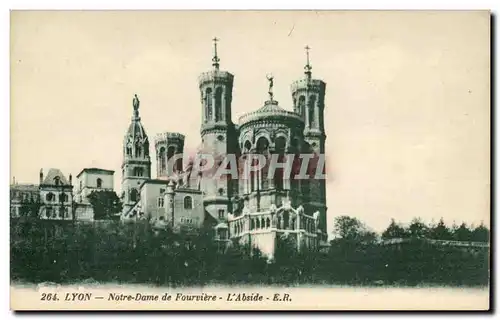 Lyon - Notre Dame de Fourviere - L&#39Abside - Cartes postales