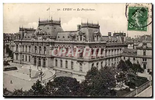 Lyon - La Prefecture - Cartes postales