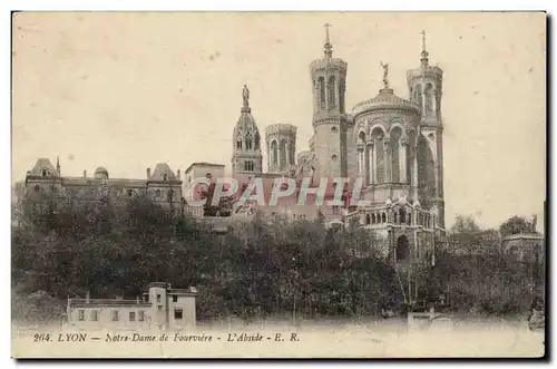 Lyon - Notre Dame de Fourviere - Abside - Cartes postales