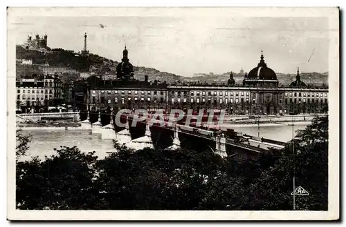 Lyon - Pont et le Grand Hotel Dieu - Ansichtskarte AK