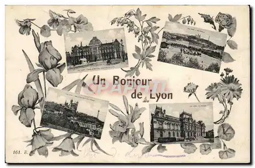 Lyon - Un Bonjour de Lyon - Souvenir Cartes postales