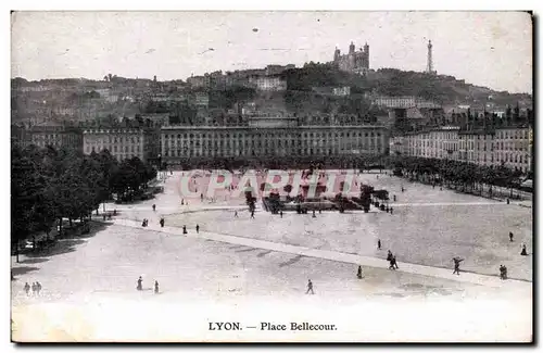 Lyon - Place Bellecour - Cartes postales