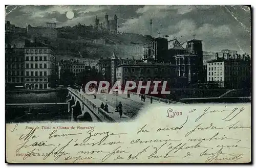 Lyon - Pont de Tilail et Coteau Fourviere - Cartes postales