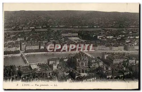 Lyon - Vue Generale - Cartes postales