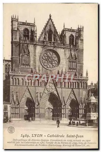 Lyon - La Cathedrale St Jean - Cartes postales