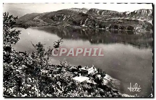 Lac du Bourget - et Abbaye d&#39Hautecombe - Vue aerienne Cartes postales