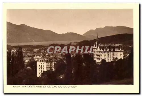 Aix les Bains - et le Lac du Bourget Cartes postales