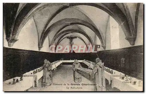 Couvent de la Grande Chartreuse - Le Refectoire Cartes postales