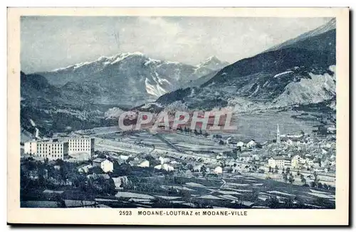 Modane Loutraz et Modane Ville Cartes postales