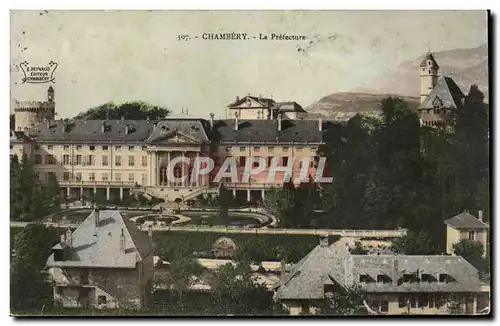 Chambery - La Prefecture Cartes postales