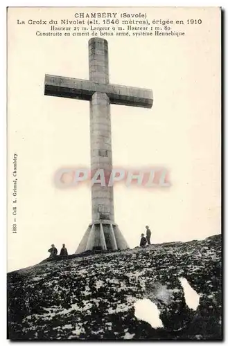 Chambery - Le Croix de Nivolet alt 1546 m - Cartes postales