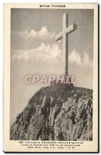 Chambery Challes les Eaux - Environs - Croix de Nivolet Ansichtskarte AK