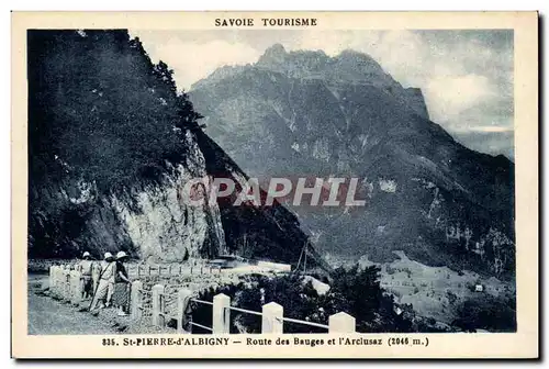 St Pierre d'Albigny - Route des Ranges et l'Arclusez - 2046m - Cartes postales