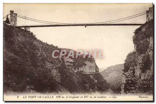 Cartes postales Le pont de Caille